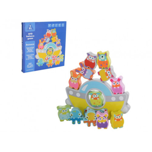 Деревянный балансир 'Корабль' Bambi MD 1661 с фигурками животных
