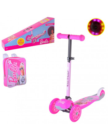 Детский самокат 'Barbie' Bambi LS2211 с рюкзачком 17х20 см