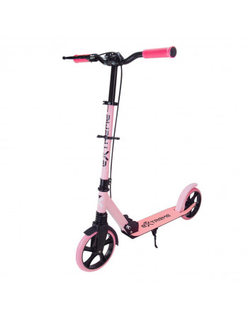 Самокат городской 2-х колесный Scooter Extreme SK2435 розовый