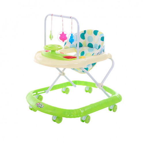 Ходунки детские BW2304 с погремушками 64x52x54 см Зеленый