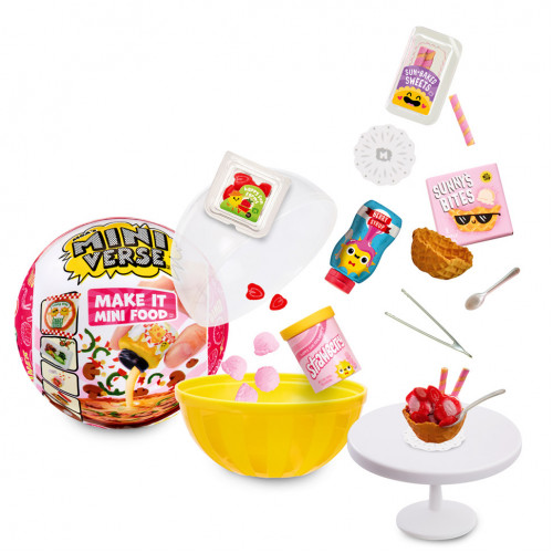 Игровой набор для творчества Создай ужин MGA's Miniverse 591825 серии 'Mini Food'