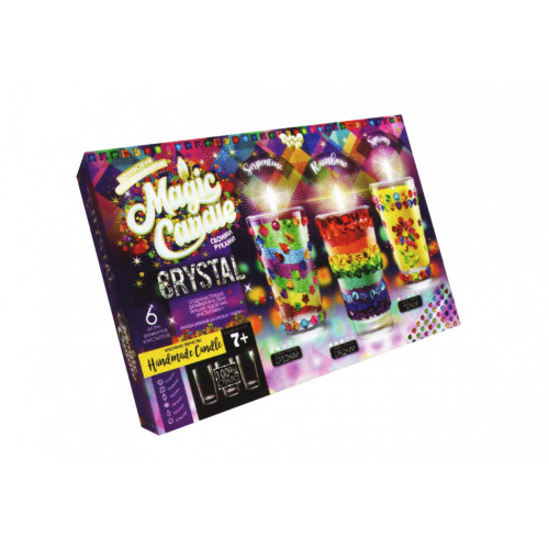 Комплект креативного творчества MAGIC CANDLE CRYSTAL 7320DT, 3 свечи в комплекте