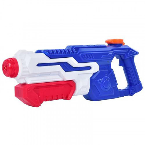 Водяной бластер детский MR0505(Light-Blue) помпа 37,5 см Синий