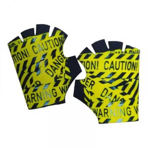 Игровые перчатки 'Caution! -Осторожно!' GLO-C