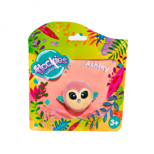 Коллекционная игрушка-фигурка Попугай Ара Эшли Flockies FLO0105