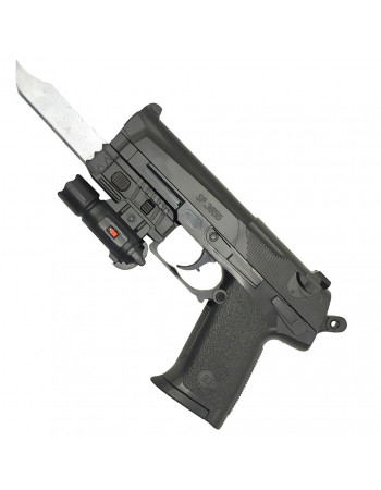 Детский игрушечный пистолет SP3855-R, на пульках