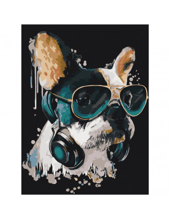 Картина по номерам 'Меломан' Bambi 11670-NN 30х40 см