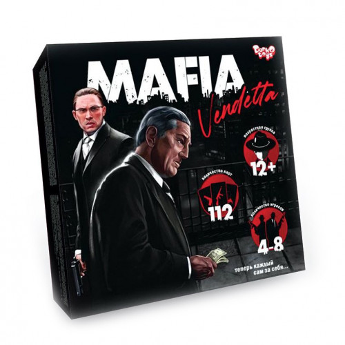 Настольная игра 'MAFIA Vendetta' MAF-01-01U укр