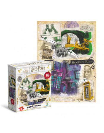 Пазл классический 'Harry Potter. Министерство магии и Аллея Ноктерн' 200504, 450 элементов