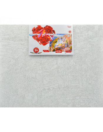 Картина по номерам 'Город на вершине' Danko Toys KpNe-40х50-02-10 40x50 см