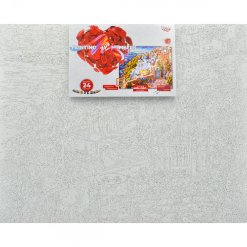 Картина по номерам 'Город на вершине' Danko Toys KpNe-40х50-02-10 40x50 см