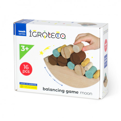 Развивающая игрушка-балансир 'Луна' Igroteco 900422, 16 деталей