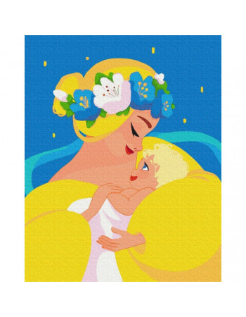 Картина по номерам 'Ненькая Украина' © Ирина Пушкарь Brushme BS53134 40х50 см