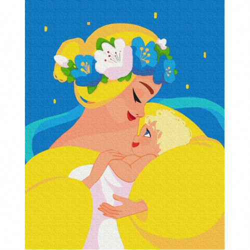 Картина по номерам 'Ненькая Украина' © Ирина Пушкарь Brushme BS53134 40х50 см