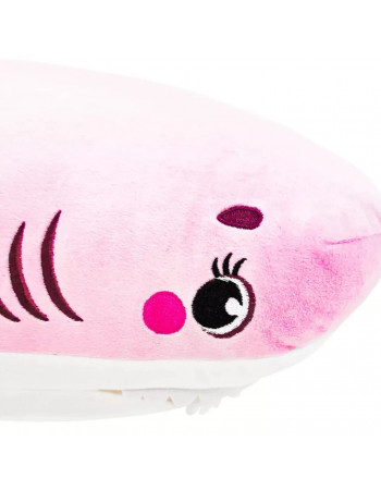 Игрушка плюшевая 'Акула' FWPTSHARK22PK0080 розовая 80 см