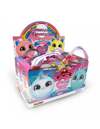 Мягкая коллекционная игрушка-сюрприз 'Doki Doki - Котята-единороги' #sbabam 159/CN21