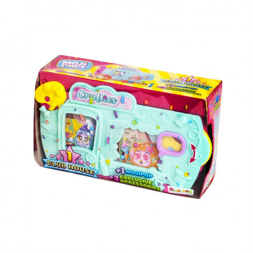 Игровой набор Клубный домик Moji Pops PMPPD660IN00 серии 'Party' домик, фигурка
