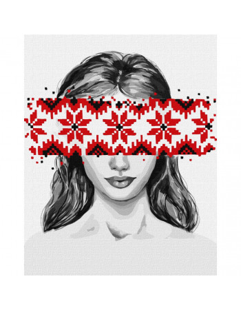 Картина по номерам 'Оберег' ©alina.slobodian.art Идейка KHO2561 40х50 см