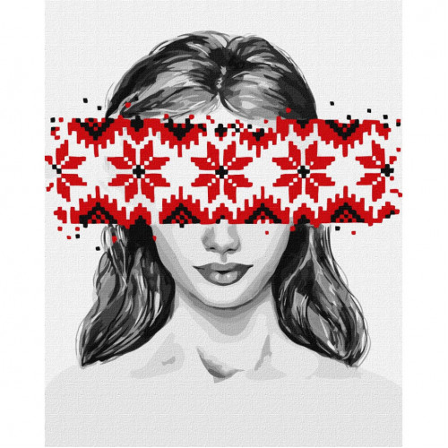 Картина по номерам 'Оберег' ©alina.slobodian.art Идейка KHO2561 40х50 см