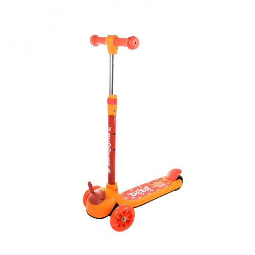 Детский самокат Bambi SC21011 колеса PU со светом Красный