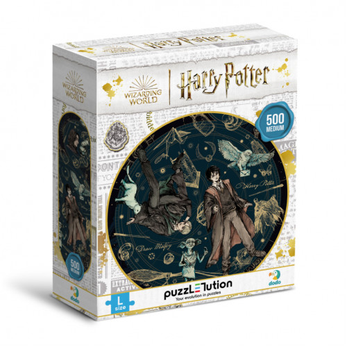 Пазл классический 'Harry Potter. Преданный. Легенда. Гордый' 200508, 500 элементов