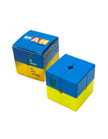 Головоломка Умный кубик 2х2х2 'Флаг Украины' SCU222 (Bicolor Smart Cube 2x2x2 'Ukraine')
