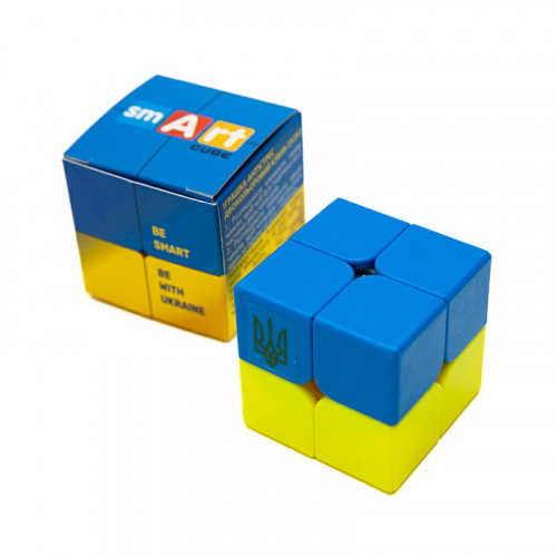 Головоломка Умный кубик 2х2х2 'Флаг Украины' SCU222 (Bicolor Smart Cube 2x2x2 'Ukraine')