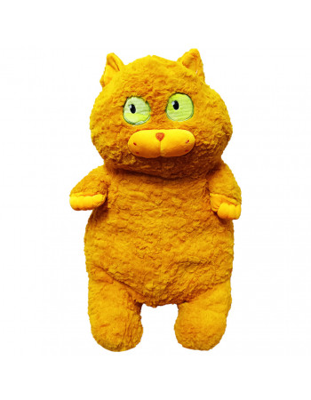 Мягкая игрушка 'Толстый кот' K15215, 60 см Желтый