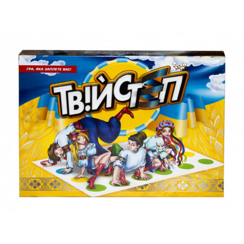 Напольная игра Твистер 'Твійстеп' 0023DT на укр. языке
