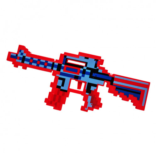 Детская игрушка Автомат музыкальный MW2228 с лазером Красный