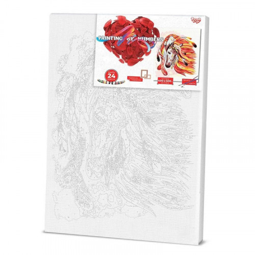 Картина по номерам 'Конь' Danko Toys KpNe-01-07 40x50 см