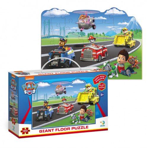 Пазл напольный детский 'Paw Patrol' 200467, 40 элементов