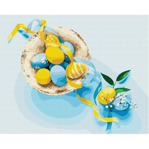 Картина по номерам 'Украинская Пасха' BS53104, 40х50см
