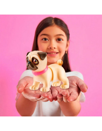 Интерактивный щенок Игривый Мопс PETS ALIVE 9530SQ1-4 ходит виляет хвостиком
