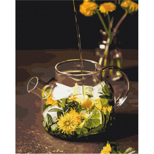 Картина по номерам 'Для чашки спокойствия' © Halyna Vitiuk Brushme BS53495 40х50 см