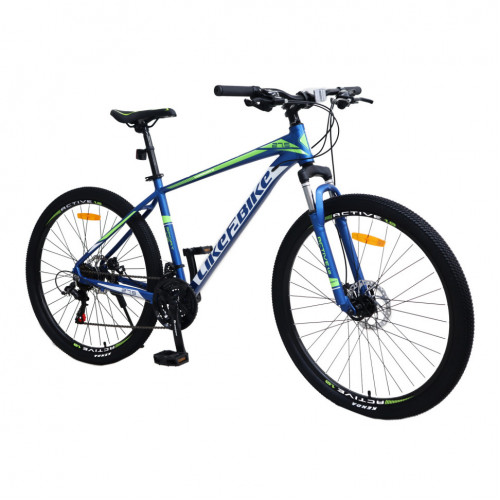 Велосипед взрослый 2-х колёсный 27,5' A212701 LIKE2BIKE Active 1.0, синий матовый