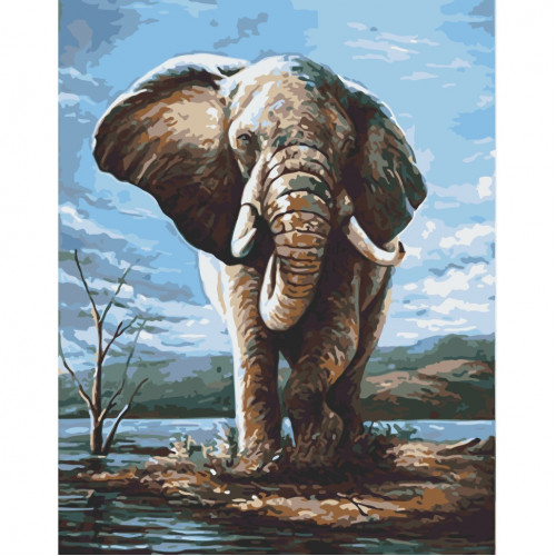 Картина по номерам 'Могучая фигура' Art Craft 11502-AC 40х50 см