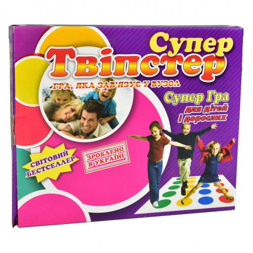 Игра Супер 'Твистер' 379ST на украинском языке
