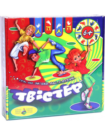 Игра 'Твистер' 85297 с рулеткой