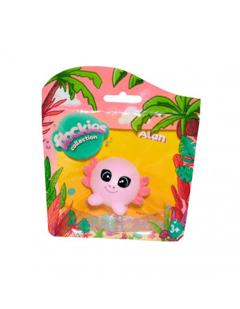 Коллекционная игрушка-фигурка Аксолотль Алан Flockies S2 FLO0404