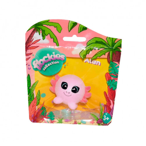 Коллекционная игрушка-фигурка Аксолотль Алан Flockies S2 FLO0404