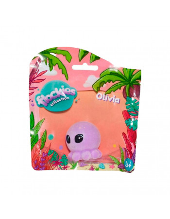 Коллекционная игрушка-фигурка Осьминог Оливия Flockies S2 FLO0405