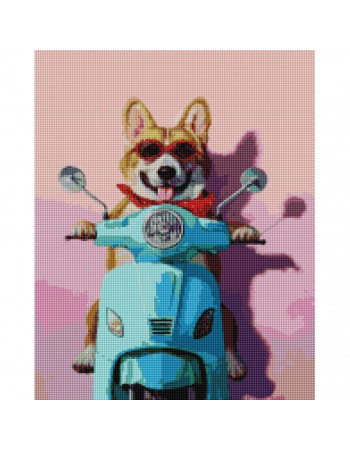 Алмазная мозаика 'Римские каникулы' ©Lucia Heffernan DBS1227, 40x50 см