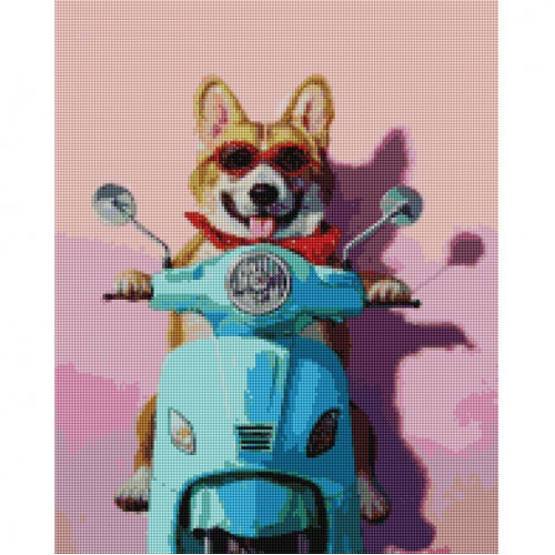 Алмазная мозаика 'Римские каникулы' ©Lucia Heffernan DBS1227, 40x50 см