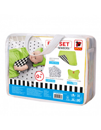 Детский постельный комплект Bed Set Newborn МС 110512-08 подушка + одеяло + простыня