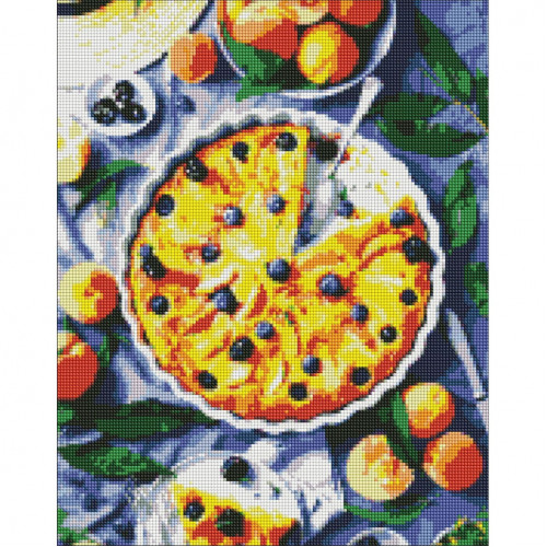 Алмазная мозаика 'Персиковое искушение' ©alonka_good AMO7137 Идейка 40х50 см