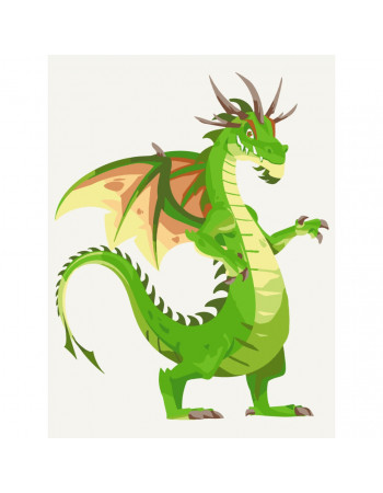 Картина по номерам 'Dragon' 16077-AC 30х40 см
