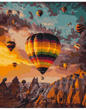 Картина по номерам. Art Craft 'Воздушные шары Каппадокии' 40*50 см 10503-AC