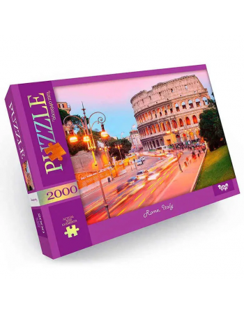 Пазл 'Рим, Италия' Danko Toys C2000-01-08, 2000 эл.