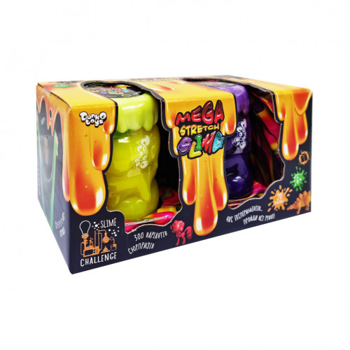 Вязкая масса 'Mega Stretch Slime' SLM-11-01U 2 банки Вид 3